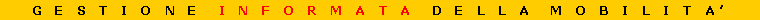 Casella di testo: g e s t i o n e  i n f o r m a t a  d e l l a  m o b i l i t a�